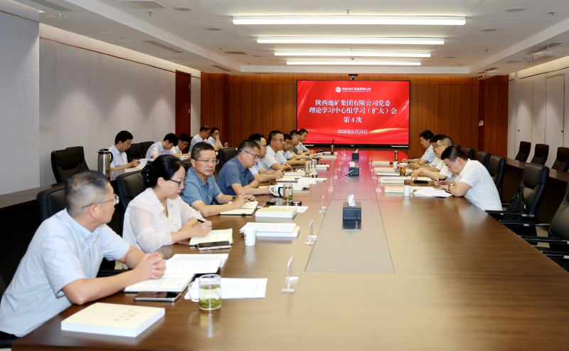 陜西地礦集團黨委理論學習中心組召開2026年第4次學習（擴大）會
